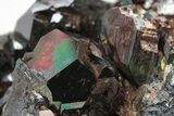 Lustrous, Iridescent Hematite Crystal Cluster - Italy #208732-2